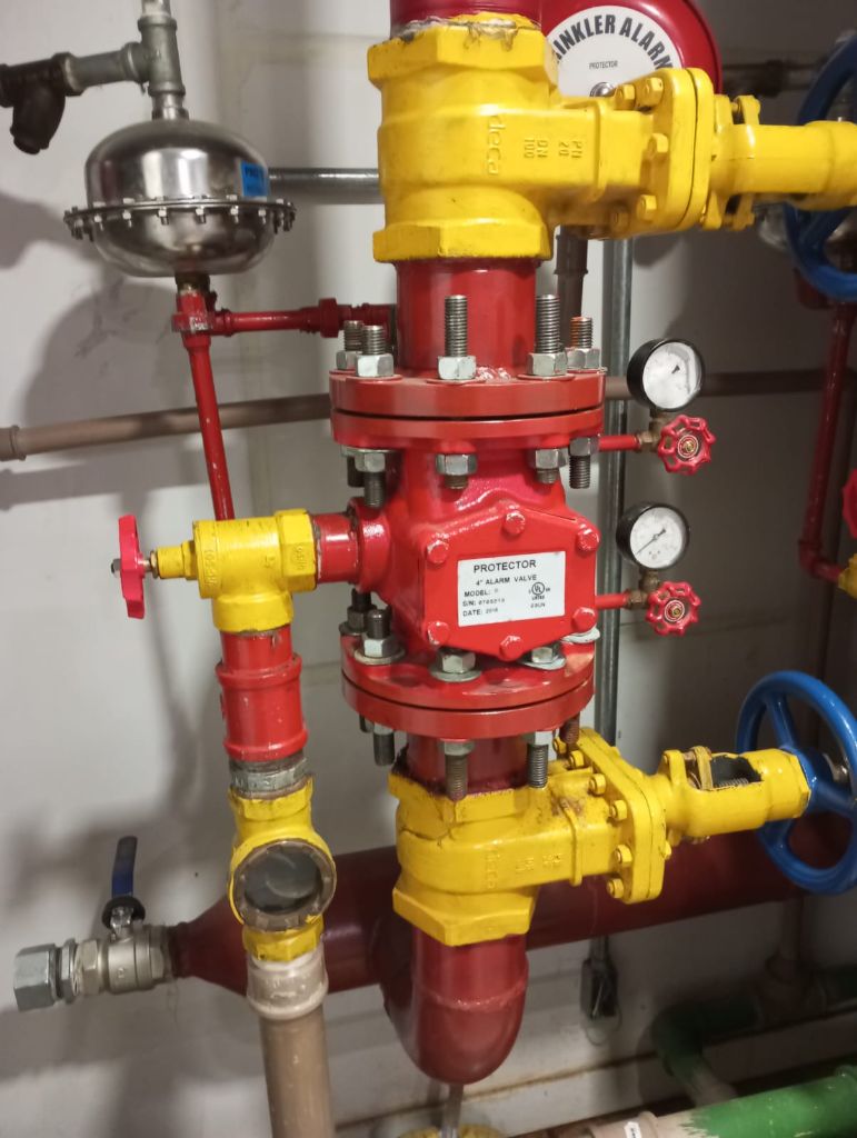 Pressurização de Rede Hidráulica